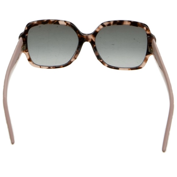 Lady Dior Studs Square Sunglasses In Havana/light Pink - Picture 2 of 14